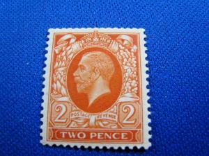 GREAT BRITAIN  -  SCOTT # 213b  -   MLH      (brig)