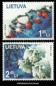 Lithuania Scott 882-883 Mint never hinged.