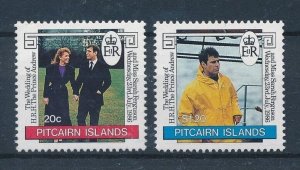 [116837] Pitcairn Islands 1986 Royal wedding Andrew and Sarah  MNH