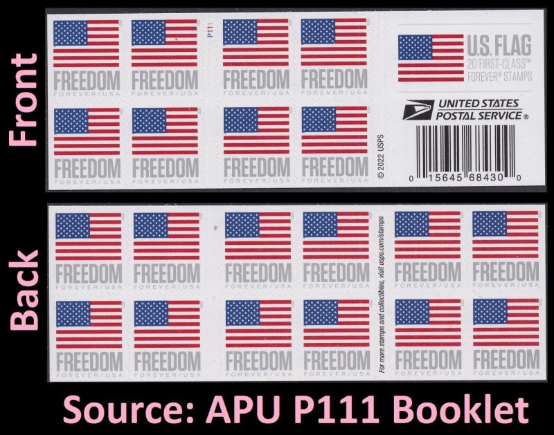 LOT OF 10 2023 USPS Freedom Forever First Class Postage Stamps