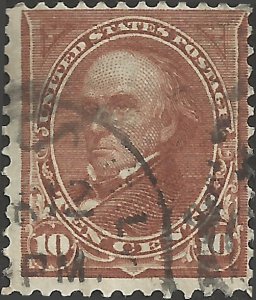 # 282c Brown Used Daniel Webster