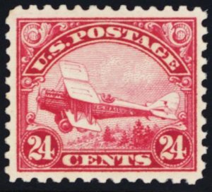 C6, Mint VF NH 24¢ Jenny Airmail Stamp * Stuart Katz