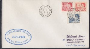Canada - Dec 1970 Forces Mail Office Cover to Germany