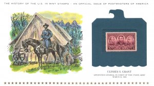 THE HISTORY OF THE U.S. IN MINT STAMPS ULYSSES S. GRANT