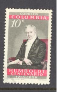 Colombia Sc # 714 used