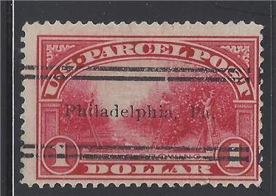 VEGAS - USA $1 Parcel Post Precancel - Sc# Q12 - Used - Nice, Solid (DB10)