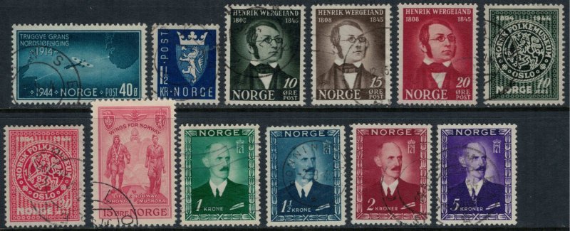 Norway #267-78  CV $7.30