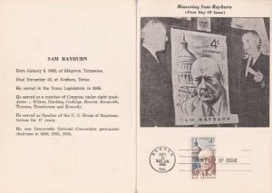 1202 4c SAM RAYBURN - Unknown maxicard