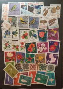 POLAND Vintage Stamp Lot Collection Used  CTO T5826