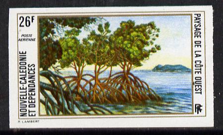 New Caledonia 1974 West Coast Landscapes 26f imperf proof...