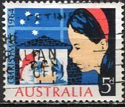 Australia 1964: Sc. # 384; Used Cpl. Set