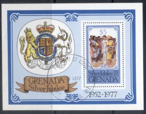 Grenada 1977 QEII Silver Jubilee MS FU