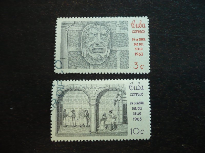 Stamps - Cuba - Scott# 785-786 - Used Set of 2 Stamps