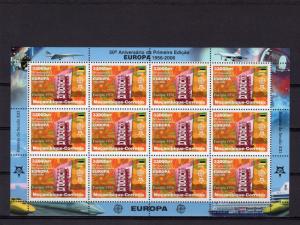 Mozambique 2006 Mi#2861A EUROPA CEPT Mini-Sheetlet of 12 Perforated MNH