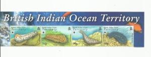 BRITISH INDIAN OCEAN TERRITORY WWF SCOTT 361-4 MNH