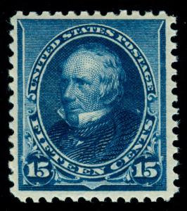 MOMEN: US STAMPS #227 MINT OG NH PF CERT