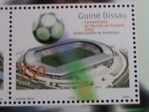 GUINEA BISSAU-2002-WORLD CUP SOCCER-  MNH S/S SHEET-VF WE SHIP TO WORLD WIDE