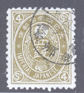 Japan, Scott #77, Used