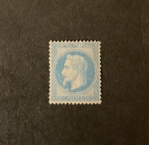 Stamps France Scott #33 hinged