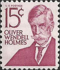 # 1288 MINT NEVER HINGED ( MNH ) OLIVER WEDELL HOLMES X.F.+