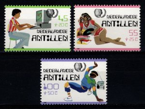 Netherlands Antilles 1985 International Youth Year, Set [Mint]