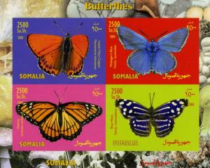 SOMALIA 2003 Butterflies Sheet Imperforated mnh.vf #1