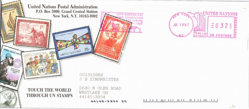 United Nations, New York, Meters