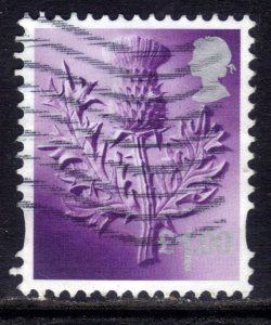 Scotland GB 2015 £1 Thistle Definitive Used SG S 136 ( A870 )