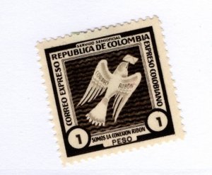 Columbia Unknown Stamp