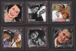 BERMUDA SG1073/8 2011 A LIFETIME OF SERVICE MNH