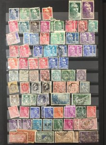 France Early/Mid Stockbook M&U Airs Pre-Cancels Collection (Apx 500+) GM2453