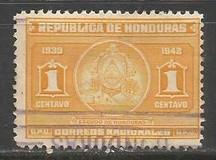 HONDURAS 336 VFU M886-1