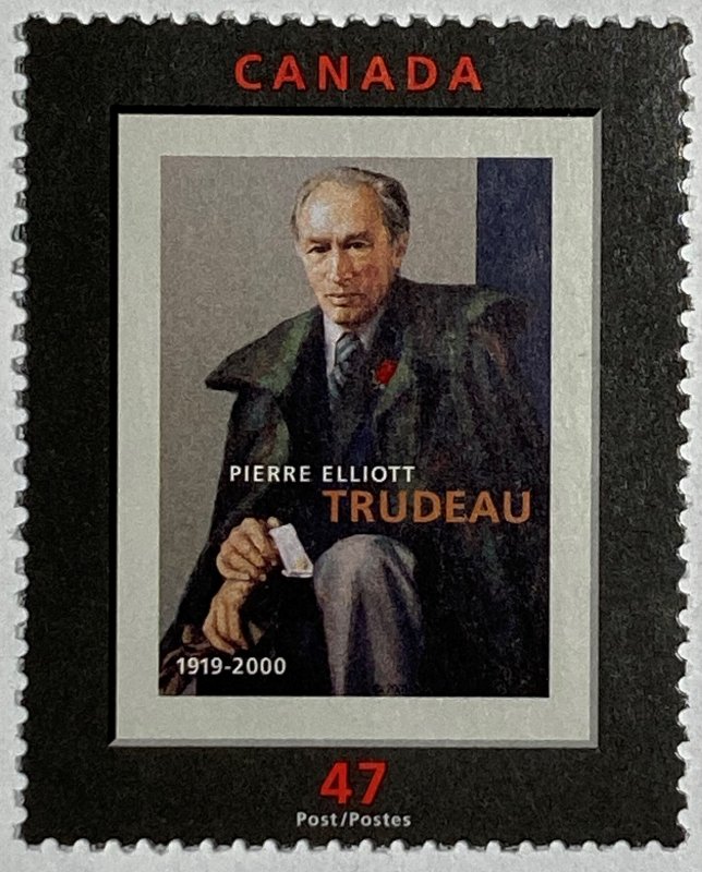 CANADA 2001 #1909 Pierre Elliot Trudeau  - MNH