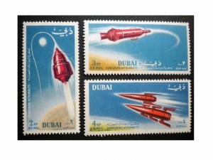 STAMP FROM DUBAI. SCOTT # C29 - C31. YEAR 1964. UNUSED