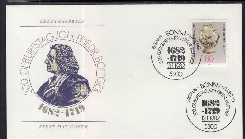 Germany 1366 U/A FDC