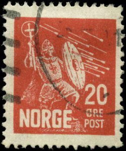 Norway  Scott #150 - #153 Complete Set of 4 Used