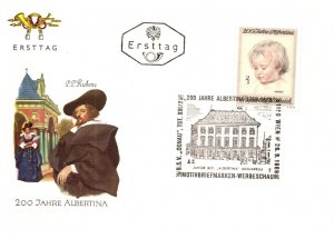 Austria, Worldwide First Day Cover, Art