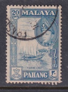 Malaya Pahang 1957 Sc 78 20c Used