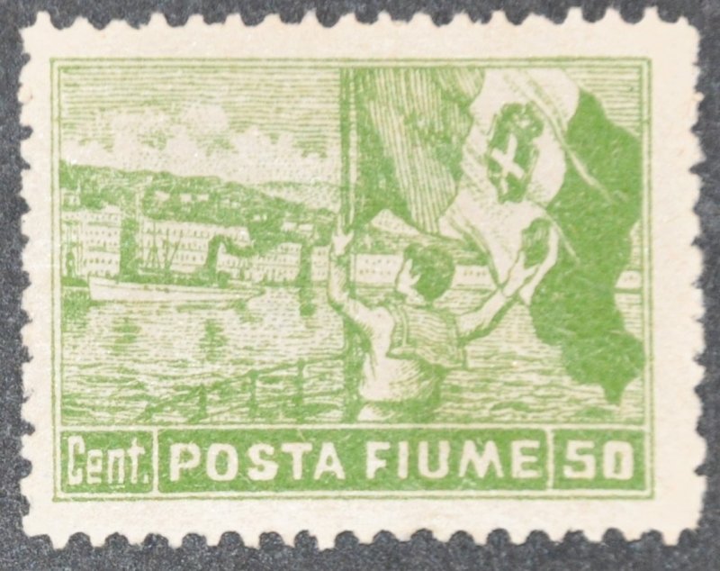 DYNAMITE Stamps: Fiume Scott #51 – MINT hr