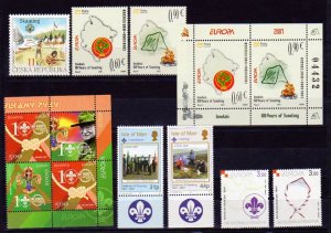 Scautisme,  EUROPA CEPT 2007,  lot MNH