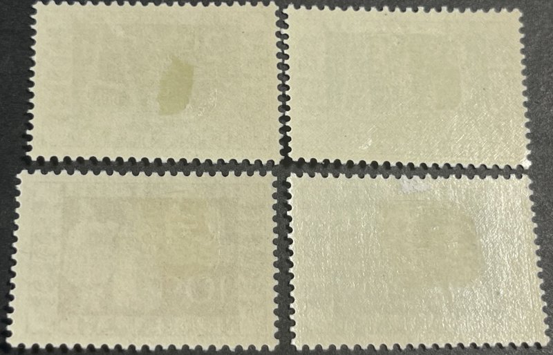 NETHERLANDS # 336-339--MINT/HINGED--COMPLETE SET--1952