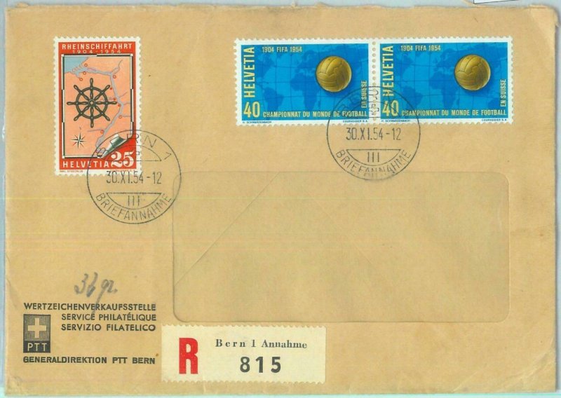 86897 - SWITZERLAND - Postal History -  COVER 1954: World FOOTBALL Championship