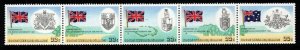 COCOS (KEELING) ISLANDS SG53a 1980 ANNIV OF COCOS AN AUSTRALIAN STATE MNH