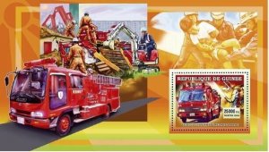 Guinea 2006 MNH - Vehicules Pompiers Japonais Tokyo- YT 394, Mi 4456/BL1070