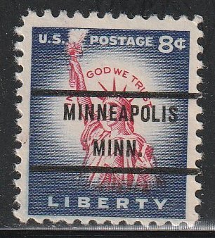Precancel - Minneapolis, MN - PSS 1041-76 Bureau Issue