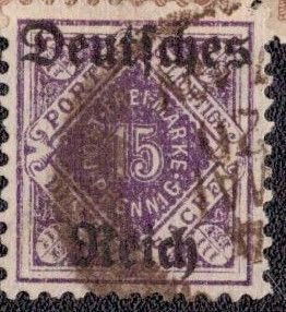 Wurttemberg - O61 1920 Used