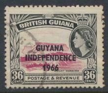 Guyana Independence 1966 SG 393 Used