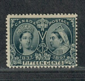 Canada Sc#58 M/NH/F, Jubilee 15c Stamp, Cv. $675