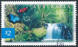 Australia 2004 $2 Fauna & Flora Butterflies - Daintree Rainforest SG2380 Used