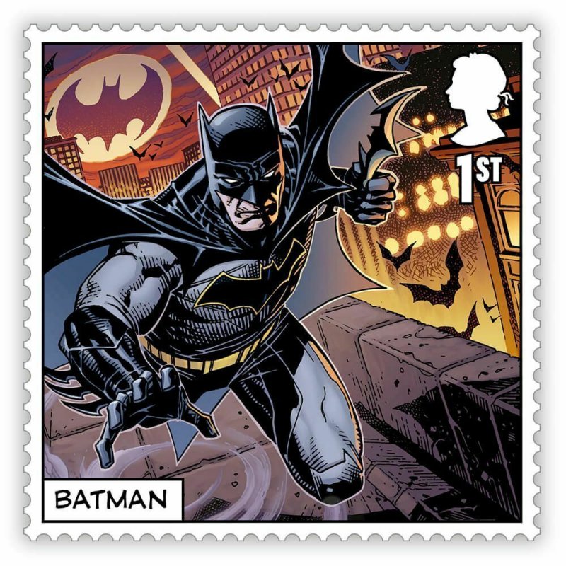 GB 4575 DC Collection Batman 1st single (1 stamp) MNH 2021